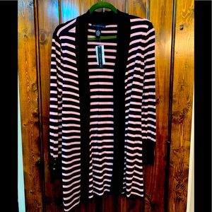 NWT pink & blue sweater size S